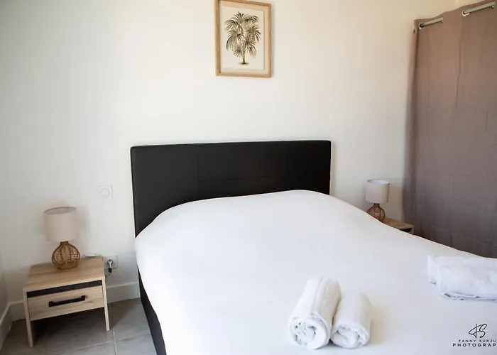 8 Pers Climatisee Avec Terrasse Proche Ferienhaus Sainte-Marie